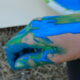 sperimentare il colore con le mani