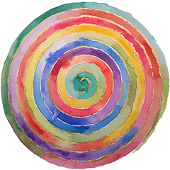 mandala acquerello